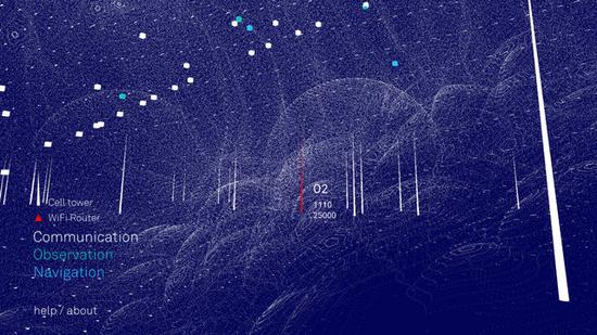 身邊的WiFi信號(hào)被可視化，會(huì)是怎樣一副情景？